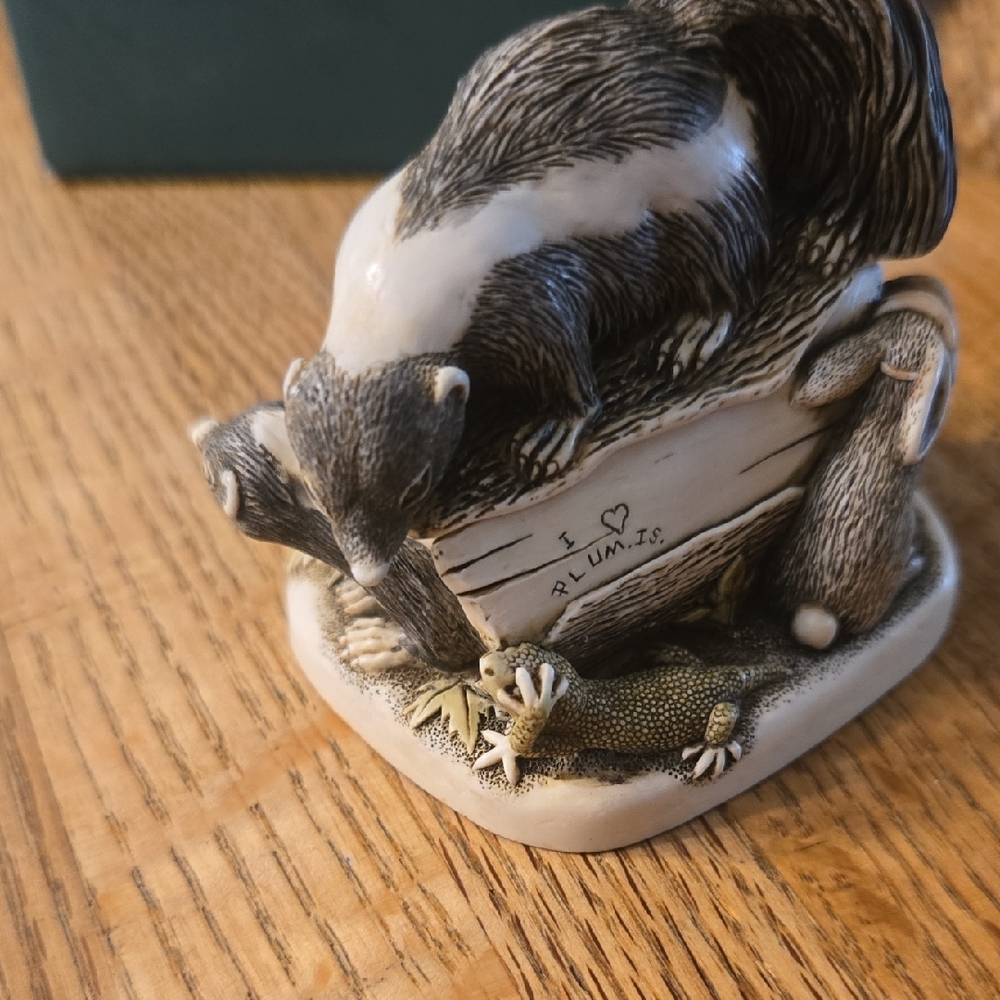 Black and White Skunk Decor Accent - Picture 3 of 7